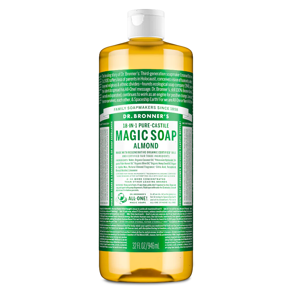 Almond - Pure-Castile Magic Soap